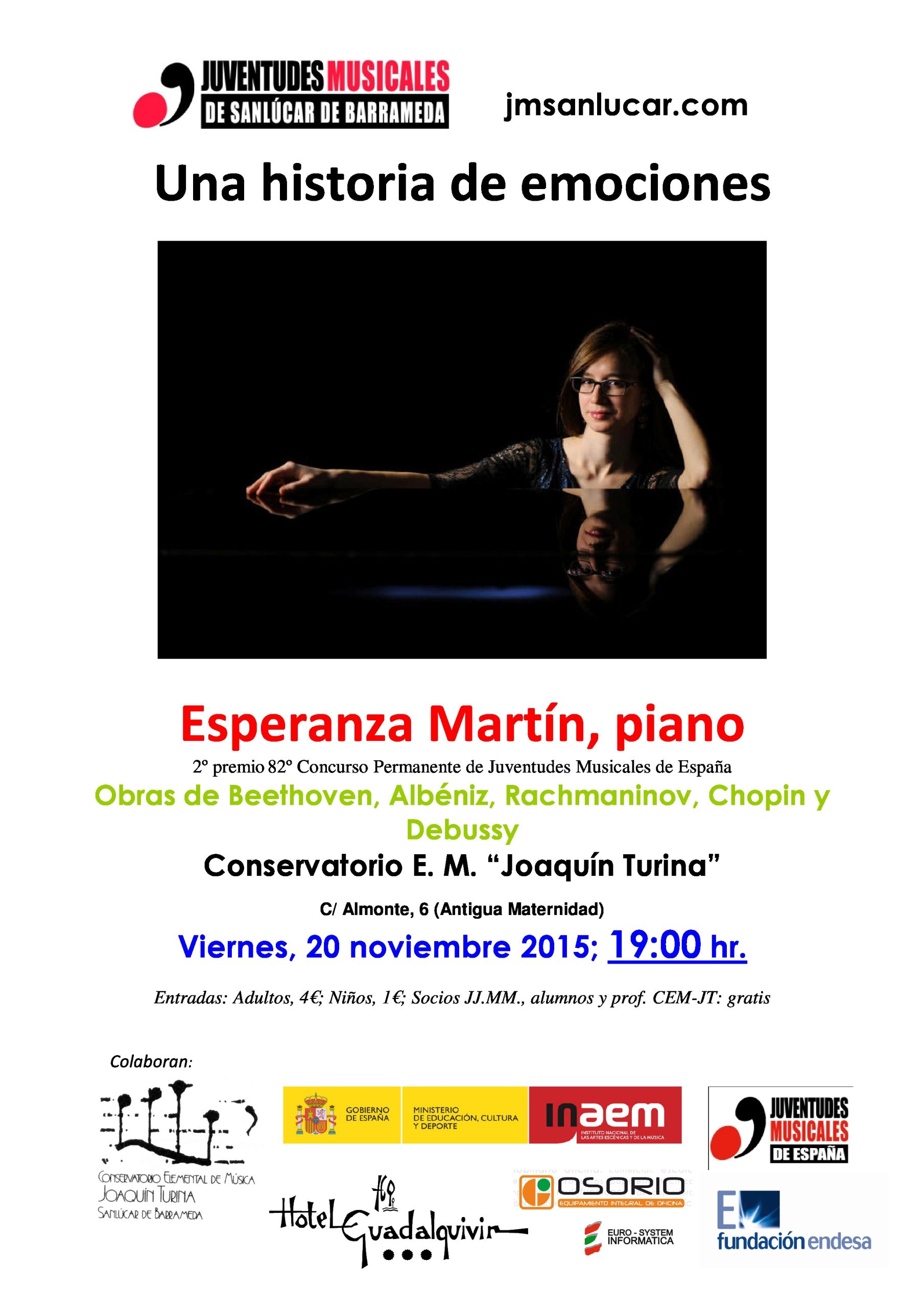 CONCIERTO DE PIANO A CARGO DE ESPERANZA MARTIN