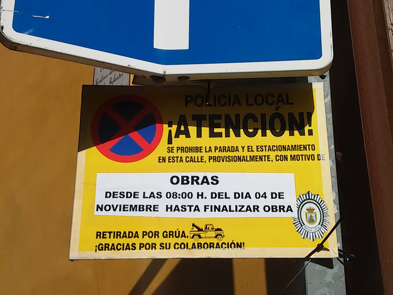 ATENCIÓN ACCESO AL CONSERVATORIO