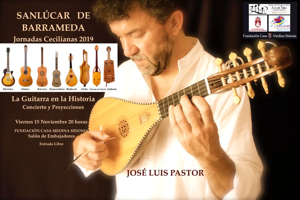 CONCIERTO DE JOSÉ LUIS PASTOR EN EL PALACIO DUCAL DE MEDINA SIDONIA