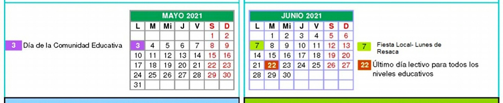 CALENDARIO ESCOLAR MUNICIPAL 20/21