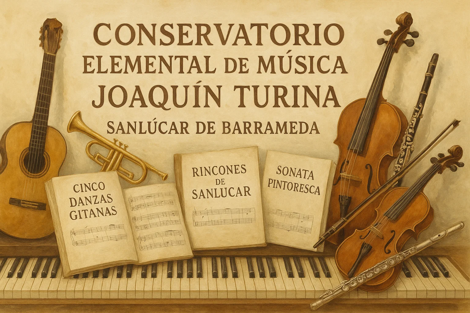 Conservatorio Elemental de Música Joaquín Turina, escuelas de música en Sanlúcar de Barrameda