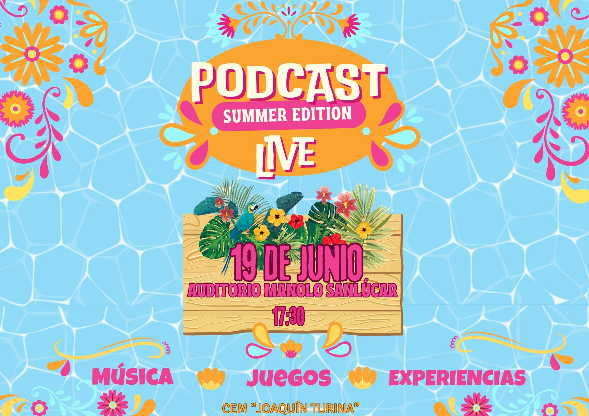 LIVE PODCAST – “Un TOUR-ina por el Conservatorio”